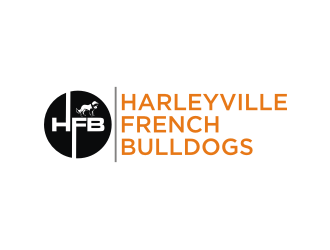 Harleyville French Bulldogs logo design by Diancox