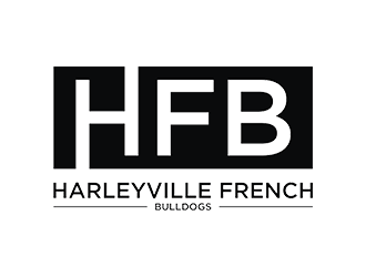Harleyville French Bulldogs logo design by EkoBooM