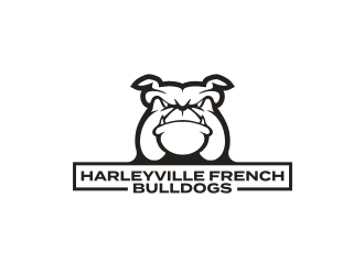 Harleyville French Bulldogs logo design by superiors