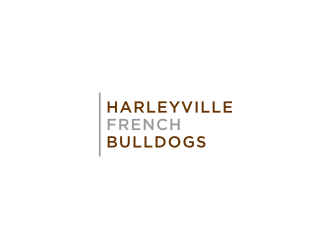 Harleyville French Bulldogs logo design by bricton