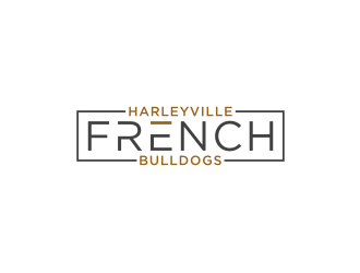 Harleyville French Bulldogs logo design by bricton