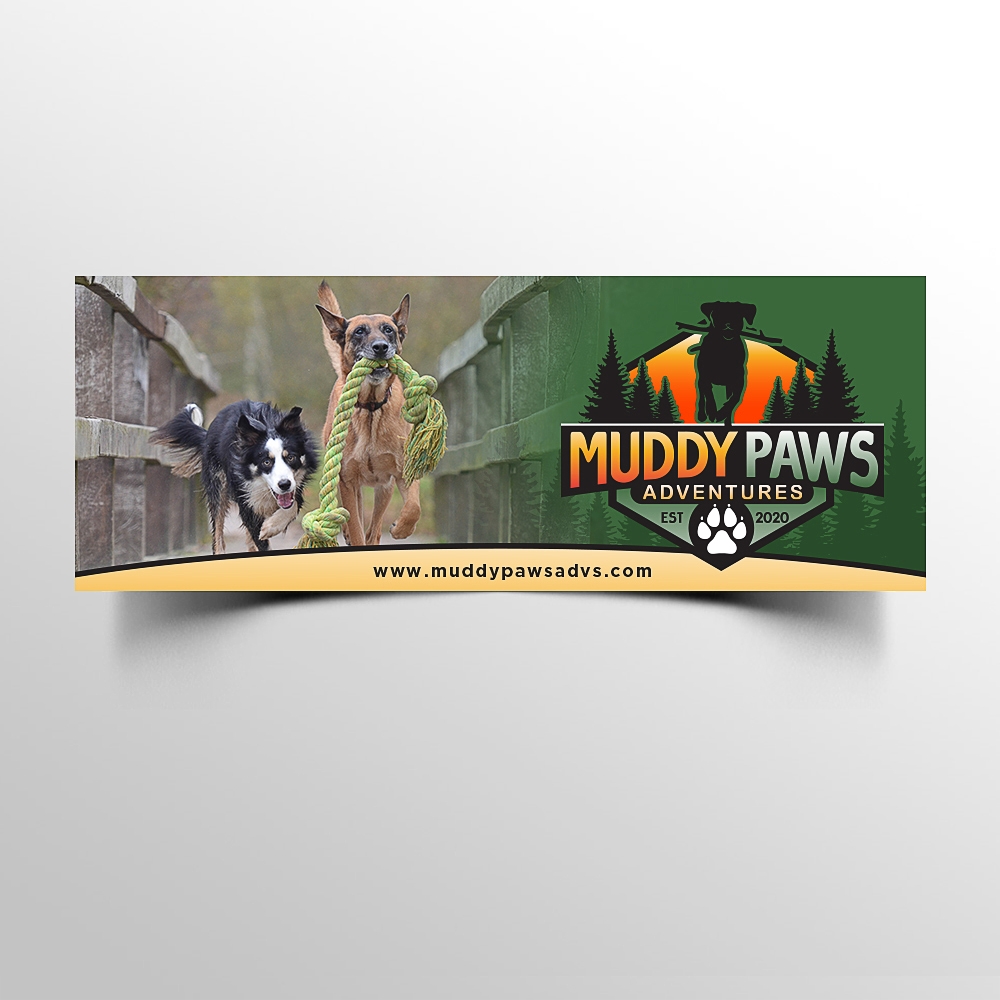 Muddy Paws Adventures logo design by scriotx