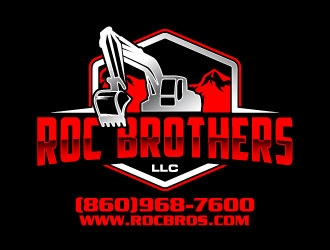 Roc Brothers LLC logo design by daywalker