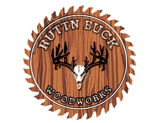 RUTTIN BUCK WOODWORKS logo design by bougalla005