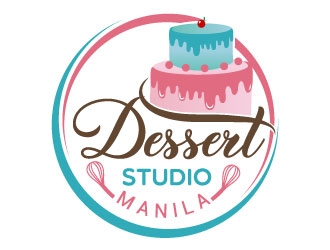 Dessert Studio Manila logo design by MonkDesign