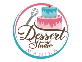 Dessert Studio Manila logo design by MonkDesign