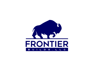 Frontier Builds LLC logo design by AisRafa
