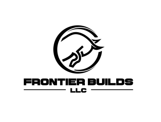 Frontier Builds LLC logo design by serprimero