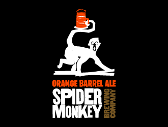 Spider Monkey Brewing Company  logo design by torresace