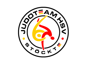 JUDOTEAM HSV Stöckte logo design by SOLARFLARE