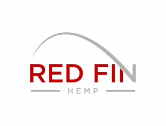 Red fin hemp logo design by Franky.