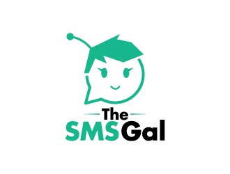 The SMS Gal logo design by jafar