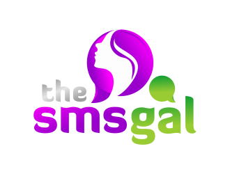 The SMS Gal logo design by gcreatives