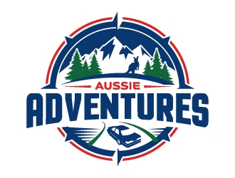 Aussie Adventures logo design by jaize