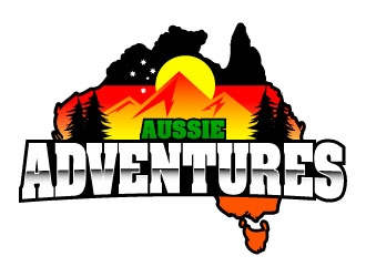 Aussie Adventures logo design by daywalker