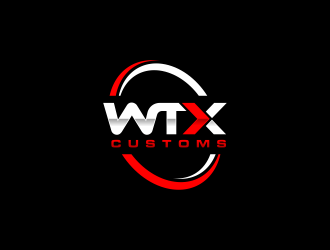 WTX Customs logo design by Editor