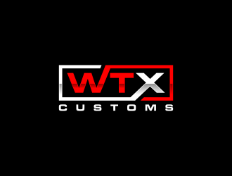 WTX Customs logo design by Editor