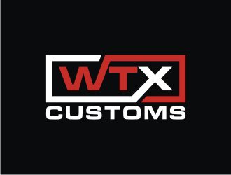 WTX Customs logo design by rief