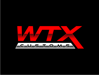 WTX Customs logo design by GemahRipah