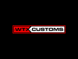 WTX Customs logo design by alby