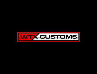 WTX Customs logo design by alby