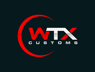WTX Customs logo design by ndaru