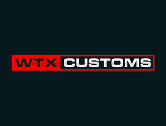 WTX Customs logo design by ndaru
