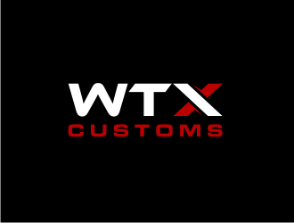 WTX Customs logo design by .::ngamaz::.