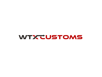 WTX Customs logo design by .::ngamaz::.