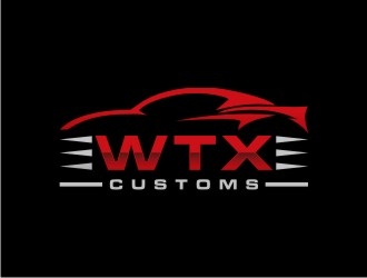 WTX Customs logo design by sabyan