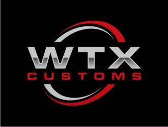 WTX Customs logo design by sabyan