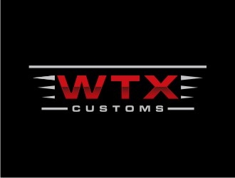 WTX Customs logo design by sabyan