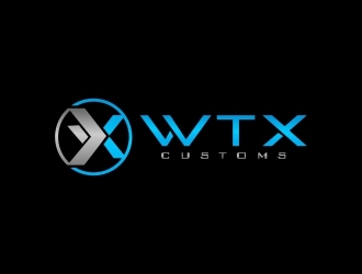WTX Customs logo design by Ganyu