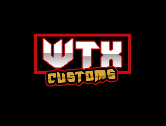 WTX Customs logo design by aryamaity
