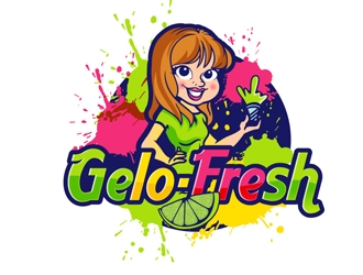 Gelo-Fresh logo design by DreamLogoDesign
