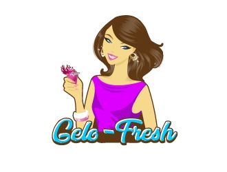 Gelo-Fresh logo design by usashi