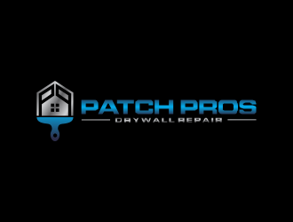 Patch Pros Drywall Repair logo design by oke2angconcept