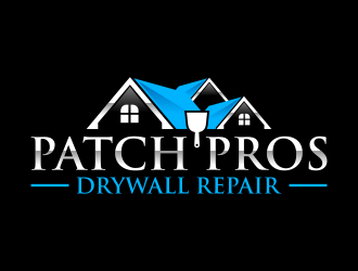 Patch Pros Drywall Repair logo design by ingepro