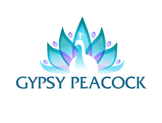 Gypsy Peacock, LLC logo design by megalogos