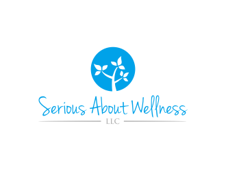 Serious About Wellness LLC logo design by scolessi