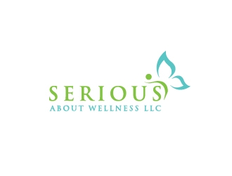 Serious About Wellness LLC logo design by wongndeso