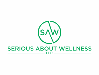 Serious About Wellness LLC logo design by eagerly