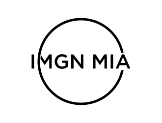 IMGN MIA (its an abbreviation of Imagine Miami) logo design by oke2angconcept