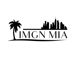 IMGN MIA (its an abbreviation of Imagine Miami) logo design by sitizen