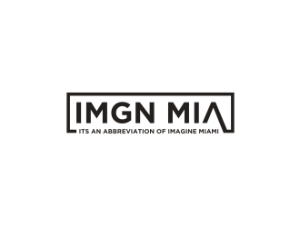 IMGN MIA (its an abbreviation of Imagine Miami) logo design by superiors