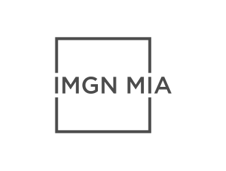 IMGN MIA (its an abbreviation of Imagine Miami) logo design by Inaya