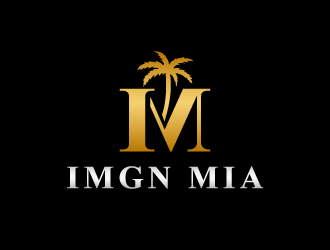 IMGN MIA (its an abbreviation of Imagine Miami) logo design by akilis13