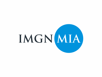 IMGN MIA (its an abbreviation of Imagine Miami) logo design by scolessi