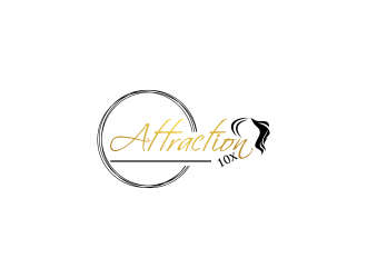 Attraction10x logo design by checx
