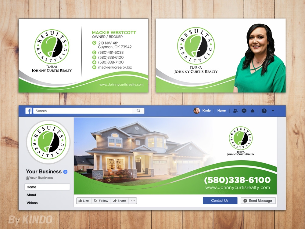 Johnny Curtis Realty logo design by Kindo